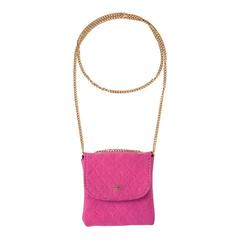 1990s Chanel Mini Quilted Bag Necklace