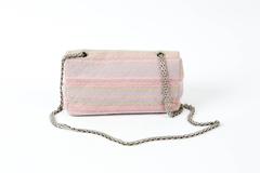 Chanel Classic Pastel Tweed Flap Bag