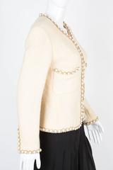 Rare Chanel Ivory Tweed Jacket
