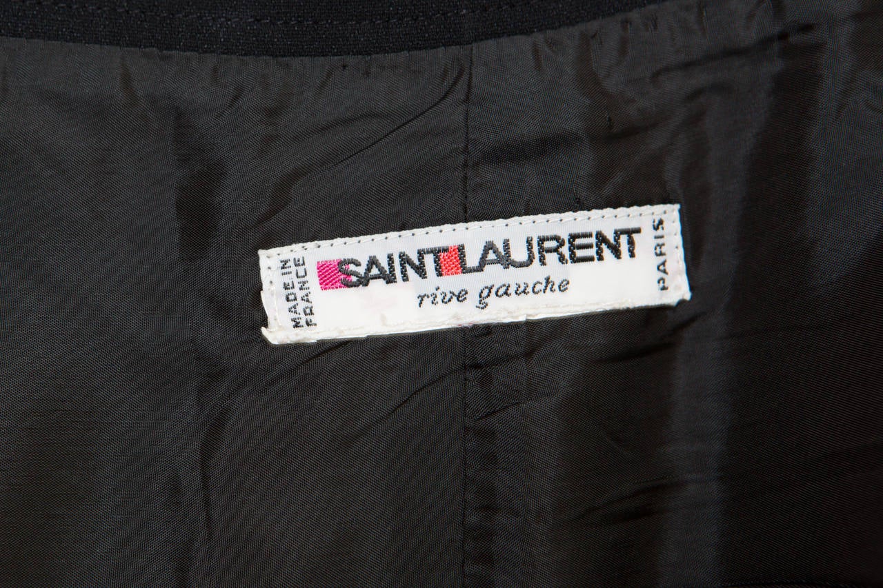 1992s Yves Saint Laurent Jacket and Skirt Ensemble 6