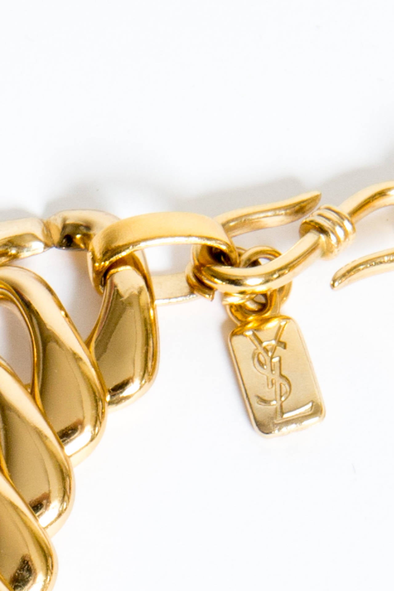 Women's Rare Yves Saint Laurent Necklace & Bracelet Set