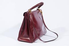 Splendida borsa Kelly Hermes Bordeaux Boxcalf 32 cm