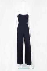 1990s Gorgeous Collector Black Chanel Jumpsuit