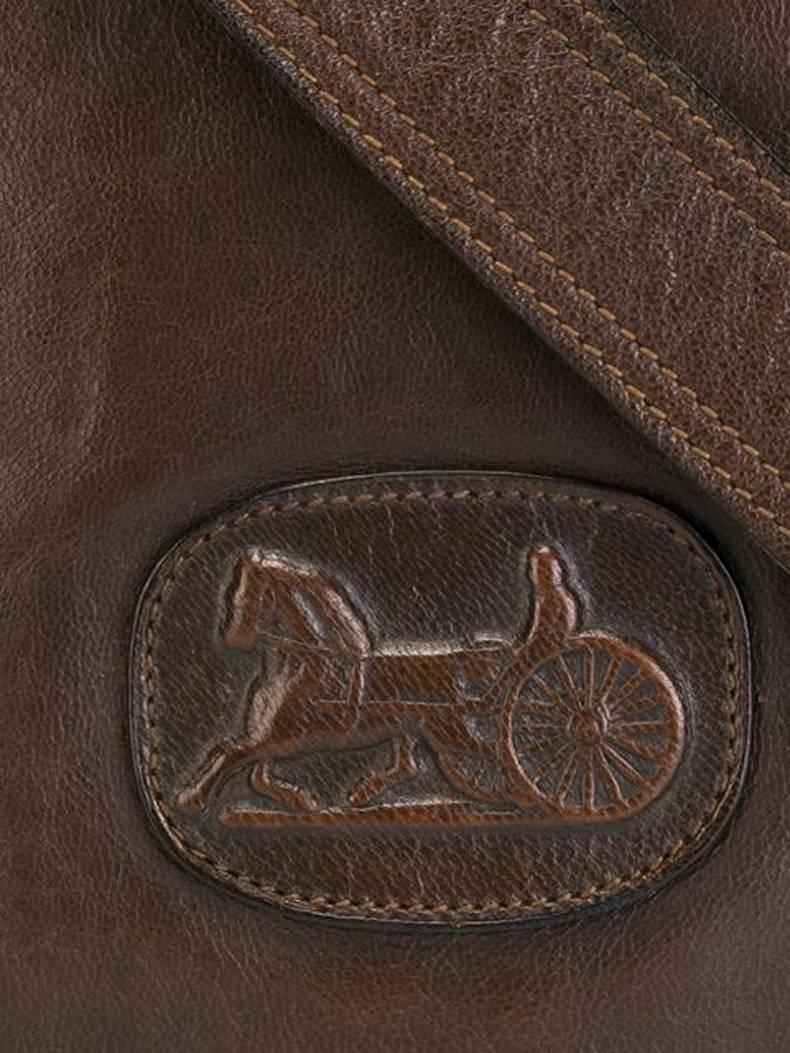 1970s C¨Śline Brown Leather Shoulder Bag For Sale at 1stdibs 1970s C¨Śline Brown Leather Shoulder Bag For Sale at 1stdibs