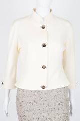 Thierry Mugler Couture Couture Runway Cream Jacket