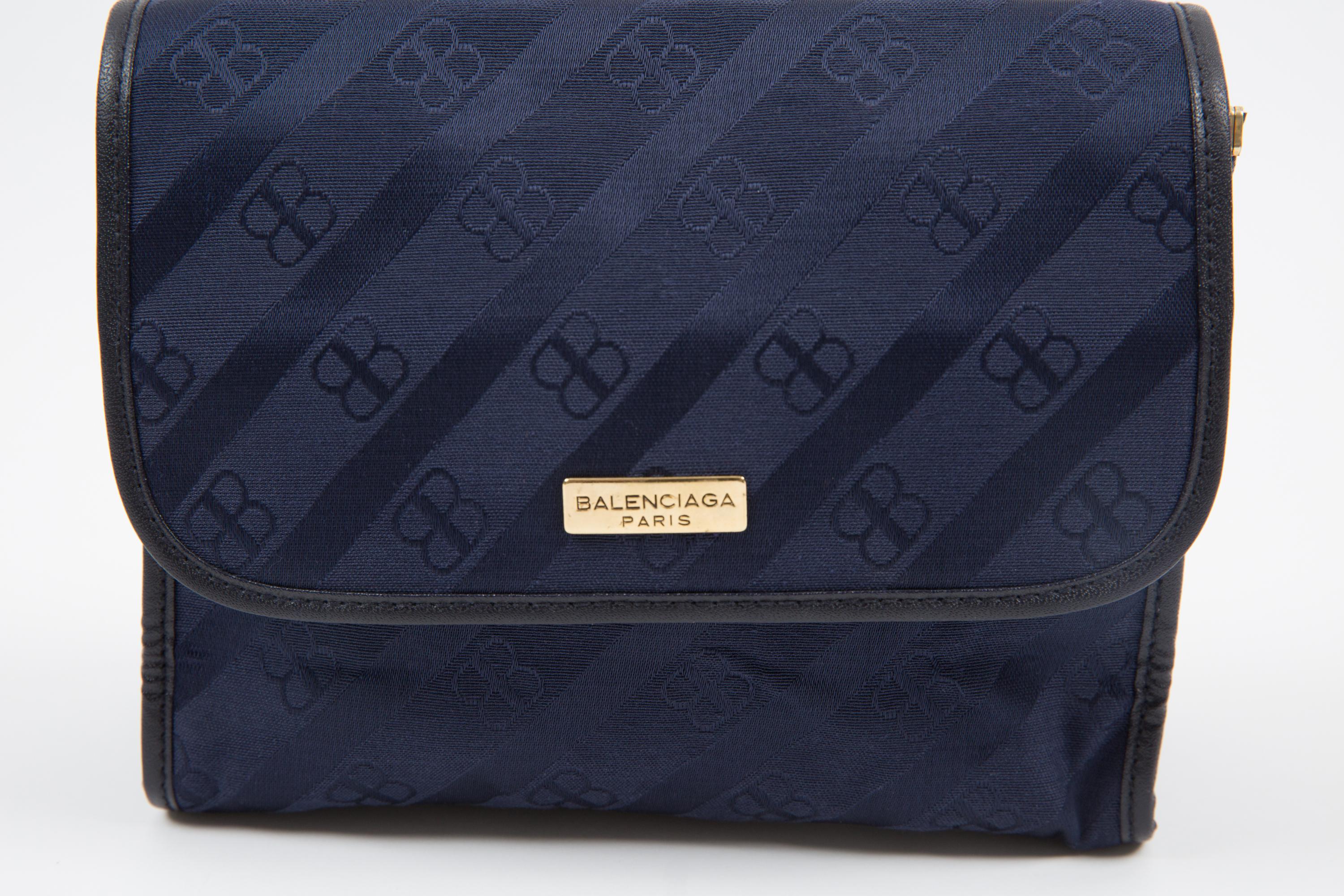 Pochette BB Balenciaga Marine Monaco Unisexe en vente