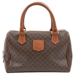 Celine Brown Monogram “Triomphe” Mini Speedy Bag