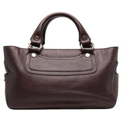 Celine Boogie Iridescent Brown Leather Tote Bag