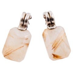 Chanel Silver Sterling Earrings
