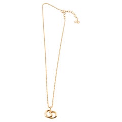 Christian Dior Gold-Tone “Dior” Necklace