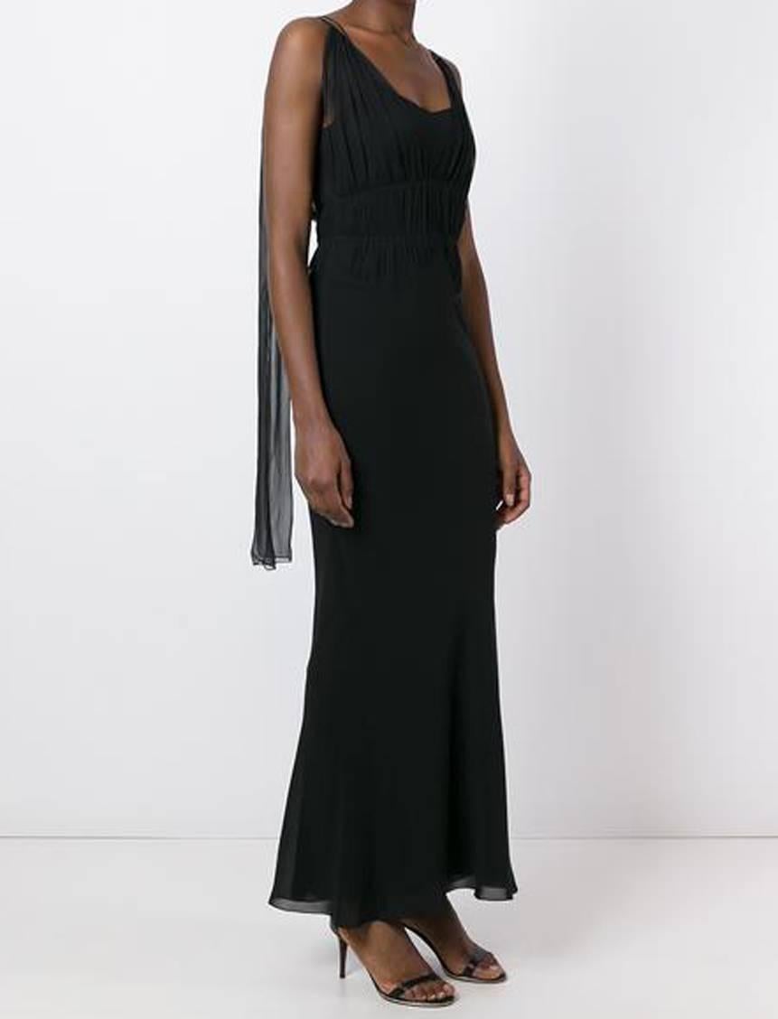 dior black dress