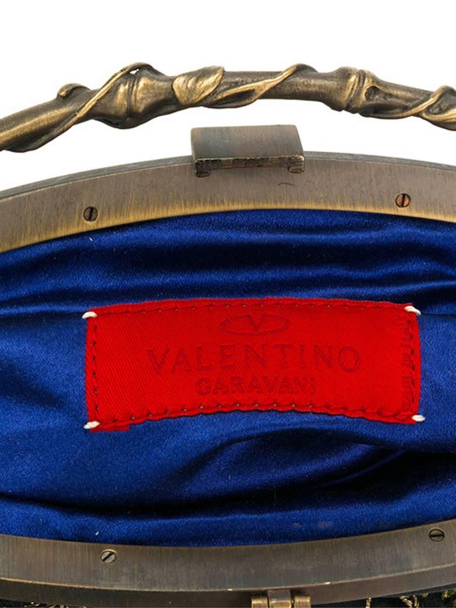 Women's Valentino Evening Embroidered Beatle Bag
