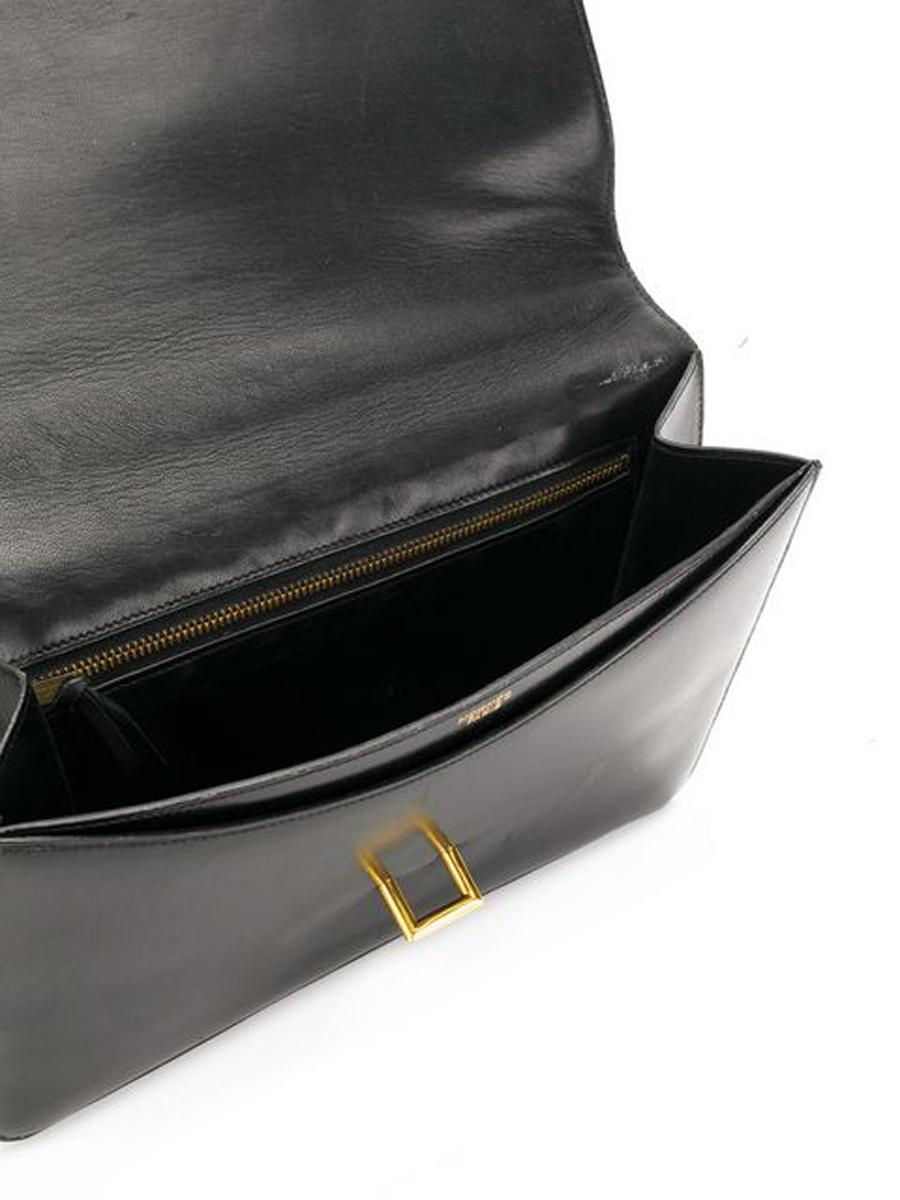 Hermes Black Box Calf Shoulder Bag 1