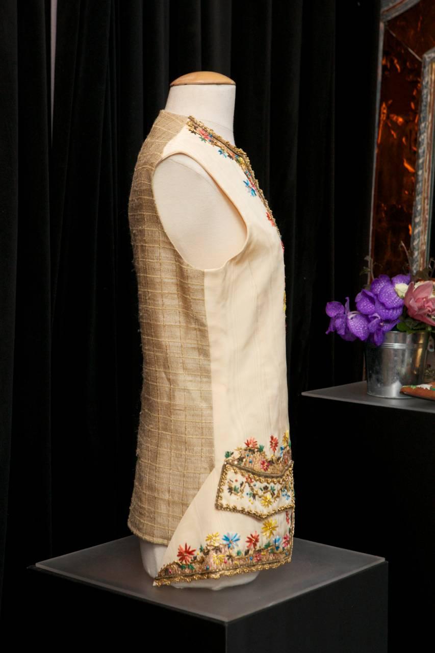 1990s Christian Lacroix Haute Couture Embroidered Jacket In Excellent Condition In Paris, FR