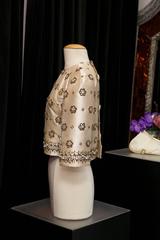 1950s Madeleine de Rauch Blouse in Ecru Silk Crepe and Embroideries