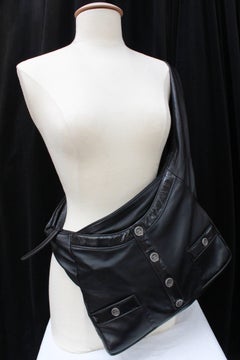 Chanel “Girl” black lambskin bag, Circa 2015