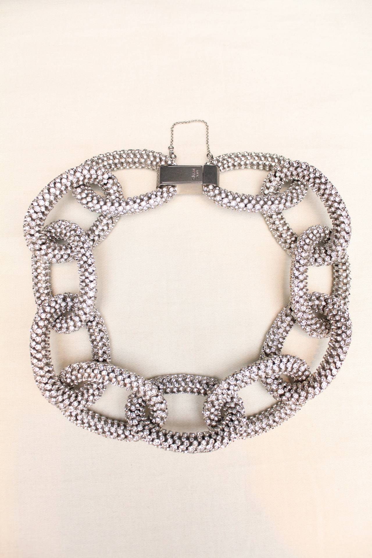 celine tennis choker necklace