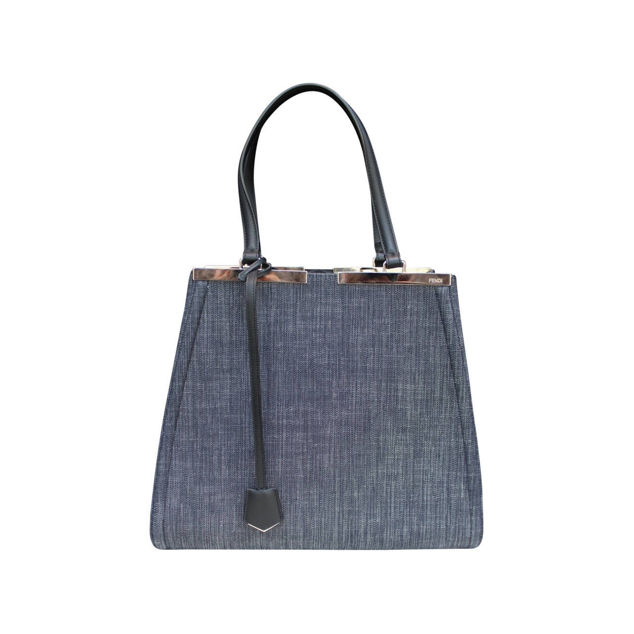 2014 Fendi Denim 3Jours Tote Bag at 1stdibs