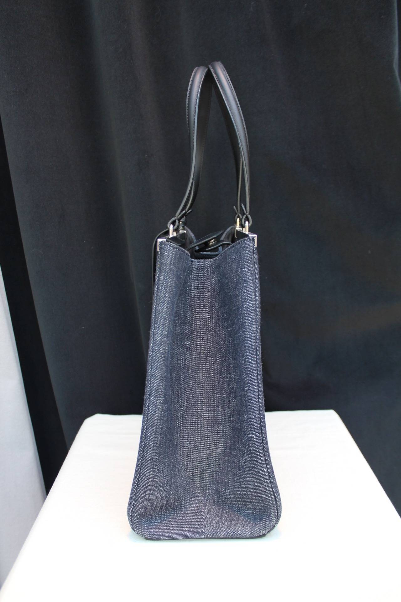 2014 Fendi Denim 3Jours Tote Bag at 1stdibs
