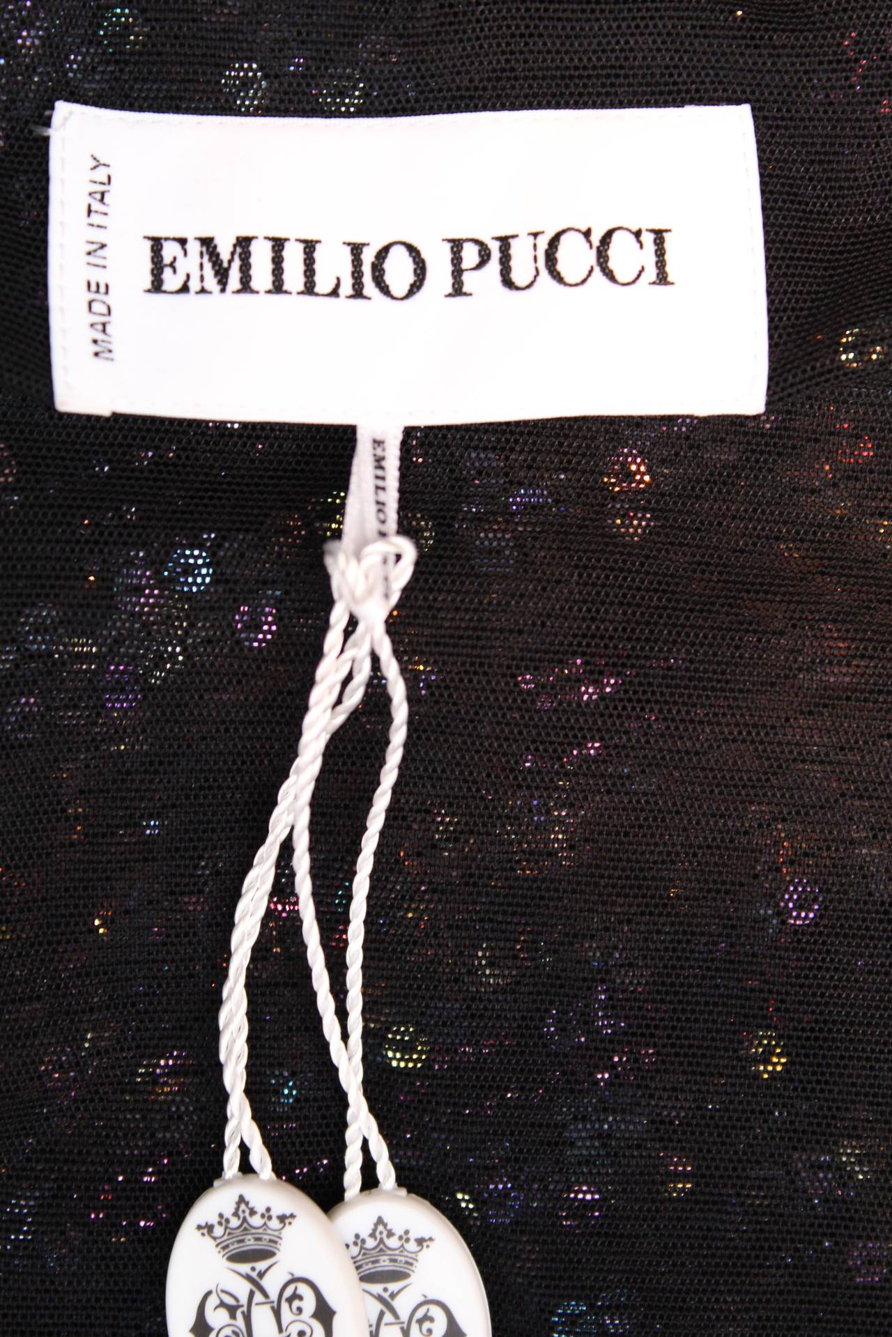 2011 Emilio Pucci Short Dress with Shimmering Sequins 4
