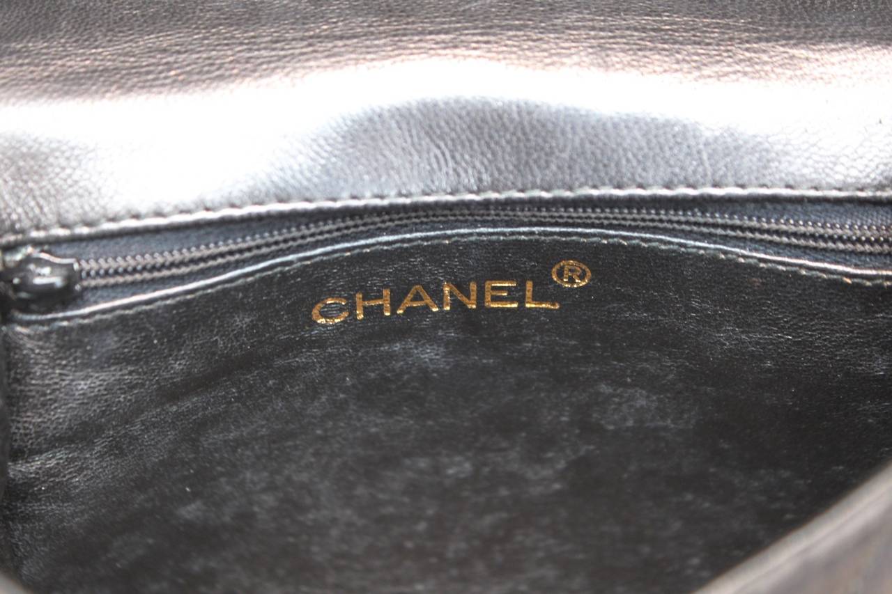 1990s Chanel, Gabardine, Glass Paste and Faux Pearls Evening Bag  by Woloch 4