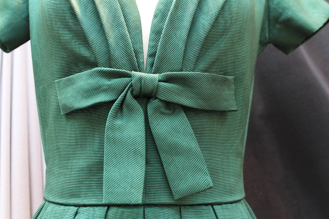 dior dress green