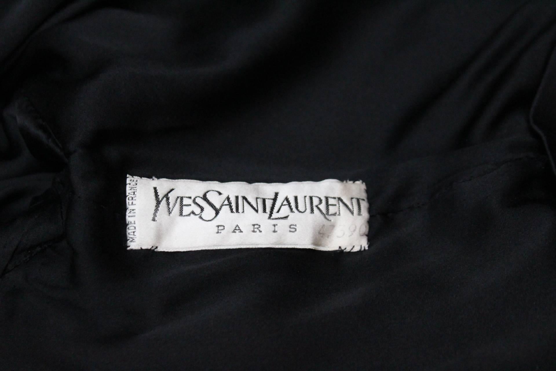 1978 Yves Saint Laurent Haute Couture Evening Dress 2
