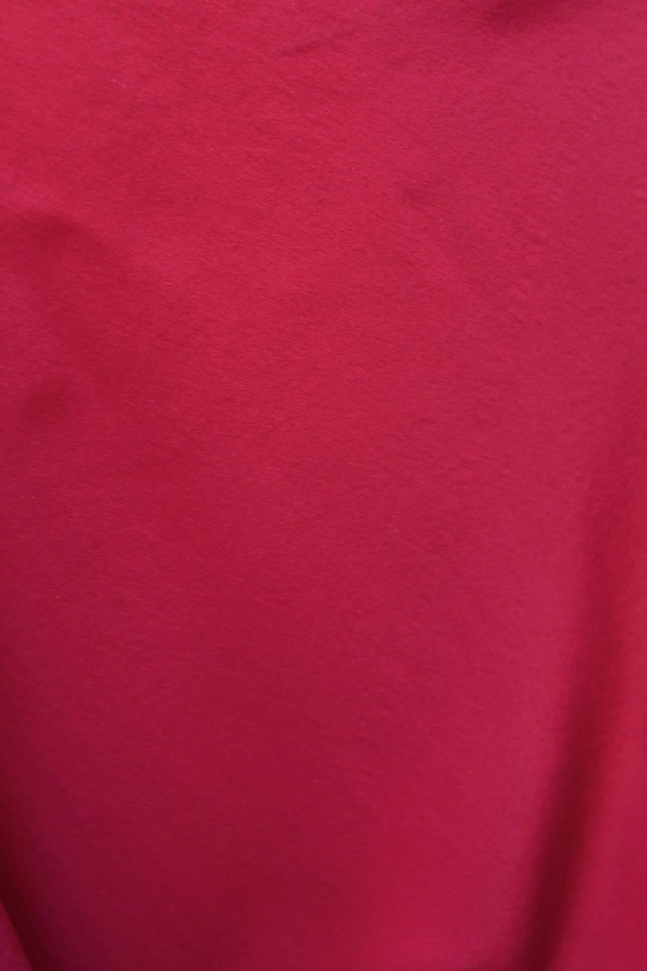 2000s John Galliano Red Silk Evening Gown 3