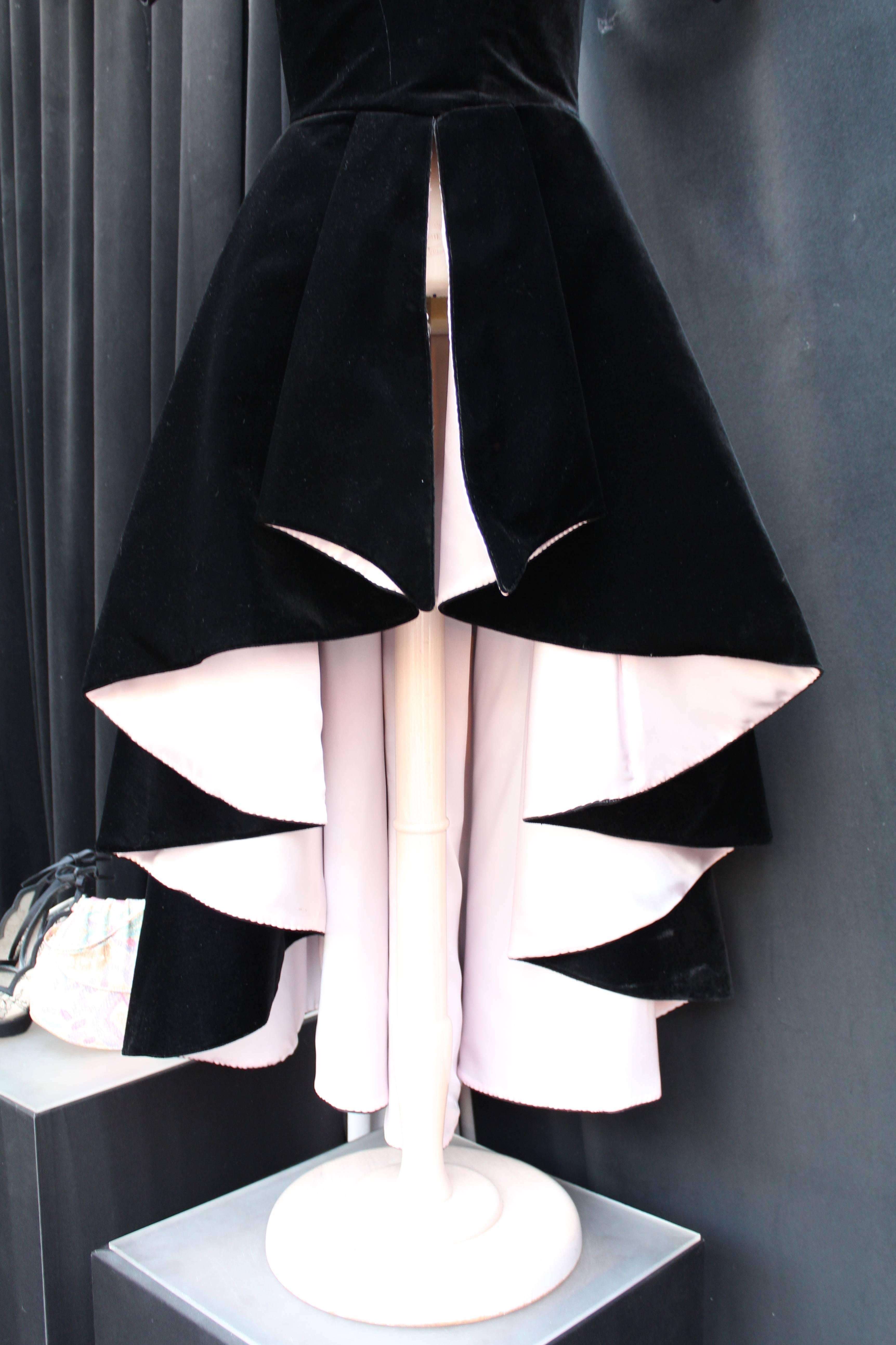 vampire dress mugler