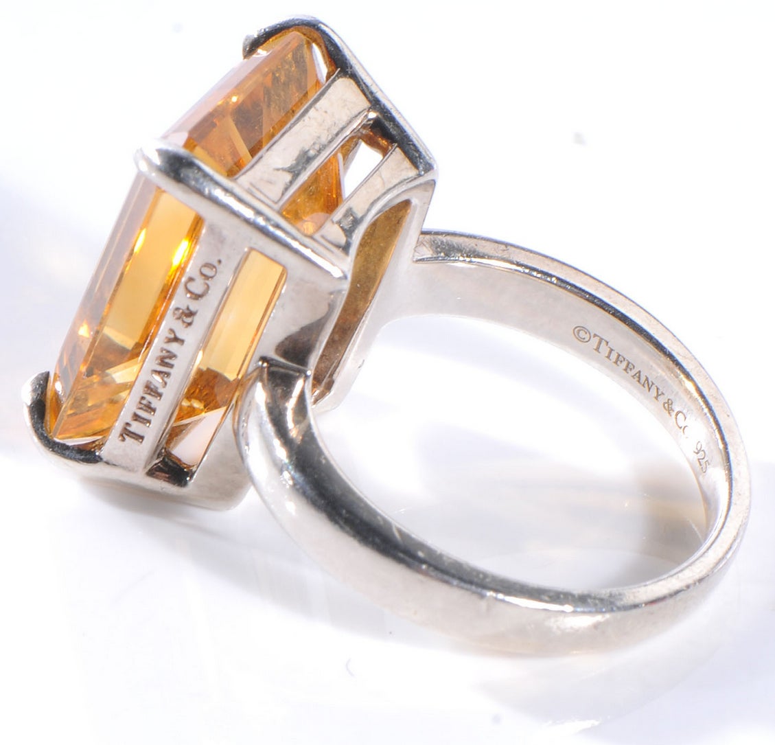 tiffany and co citrine ring