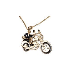 Chanel Coco Scooter Pendant Necklace, Spring 2010