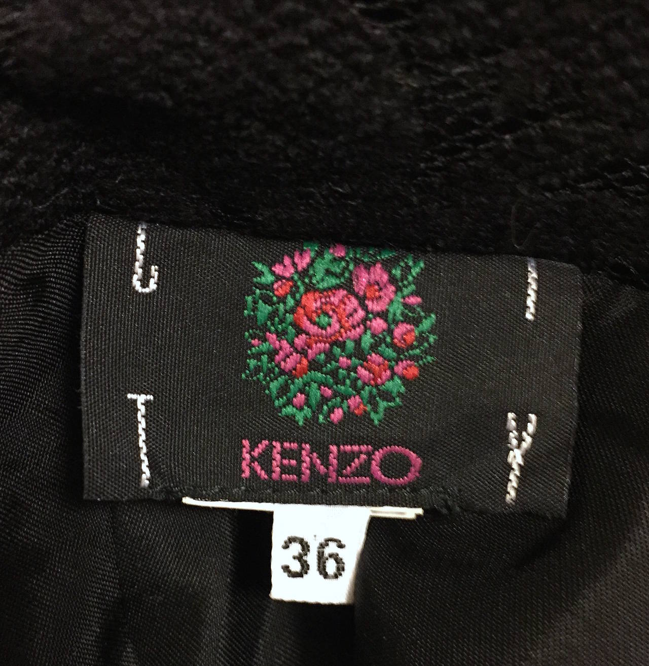 Rare Kenzo Folkloric Inspired Jacket and Lace Skirt For Sale 3