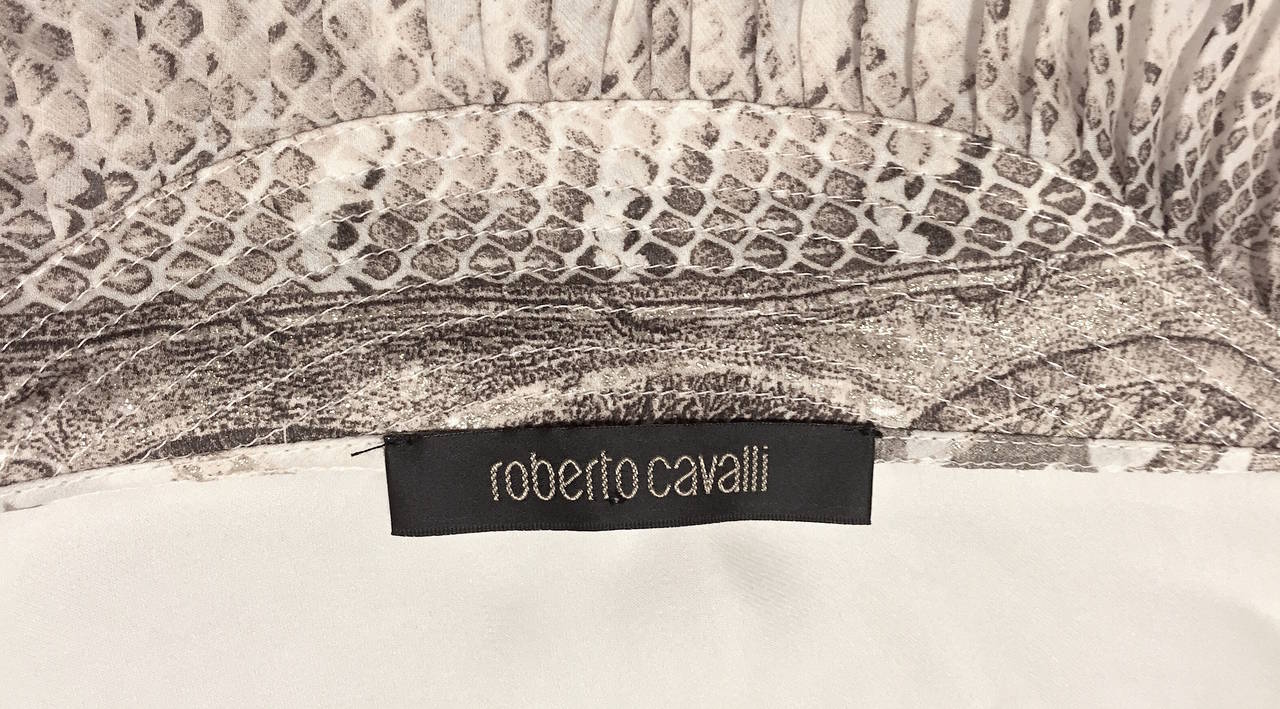 Roberto Cavalli Silk Blouse For Sale 2