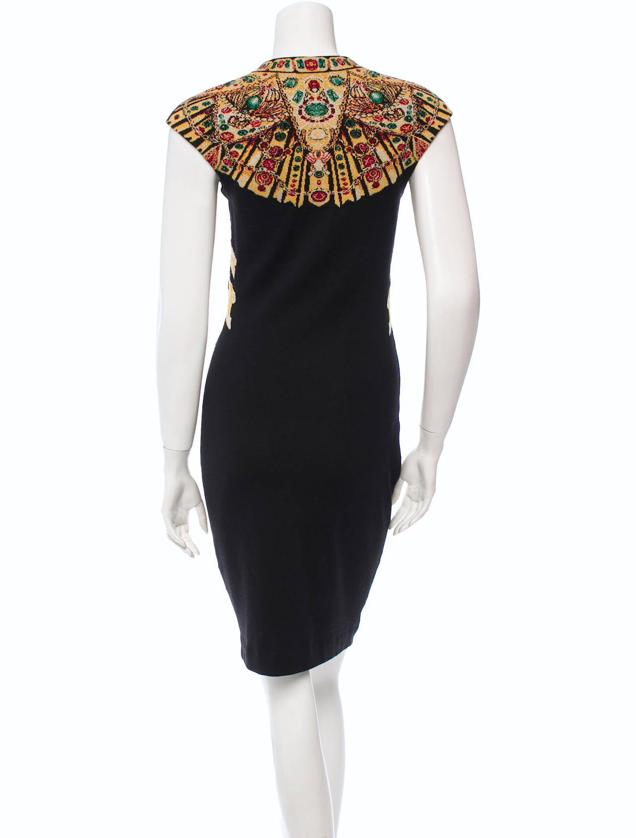 Women's Alexander McQueen Jeweled Knit Dress, Fall/Winter 2010 Collection