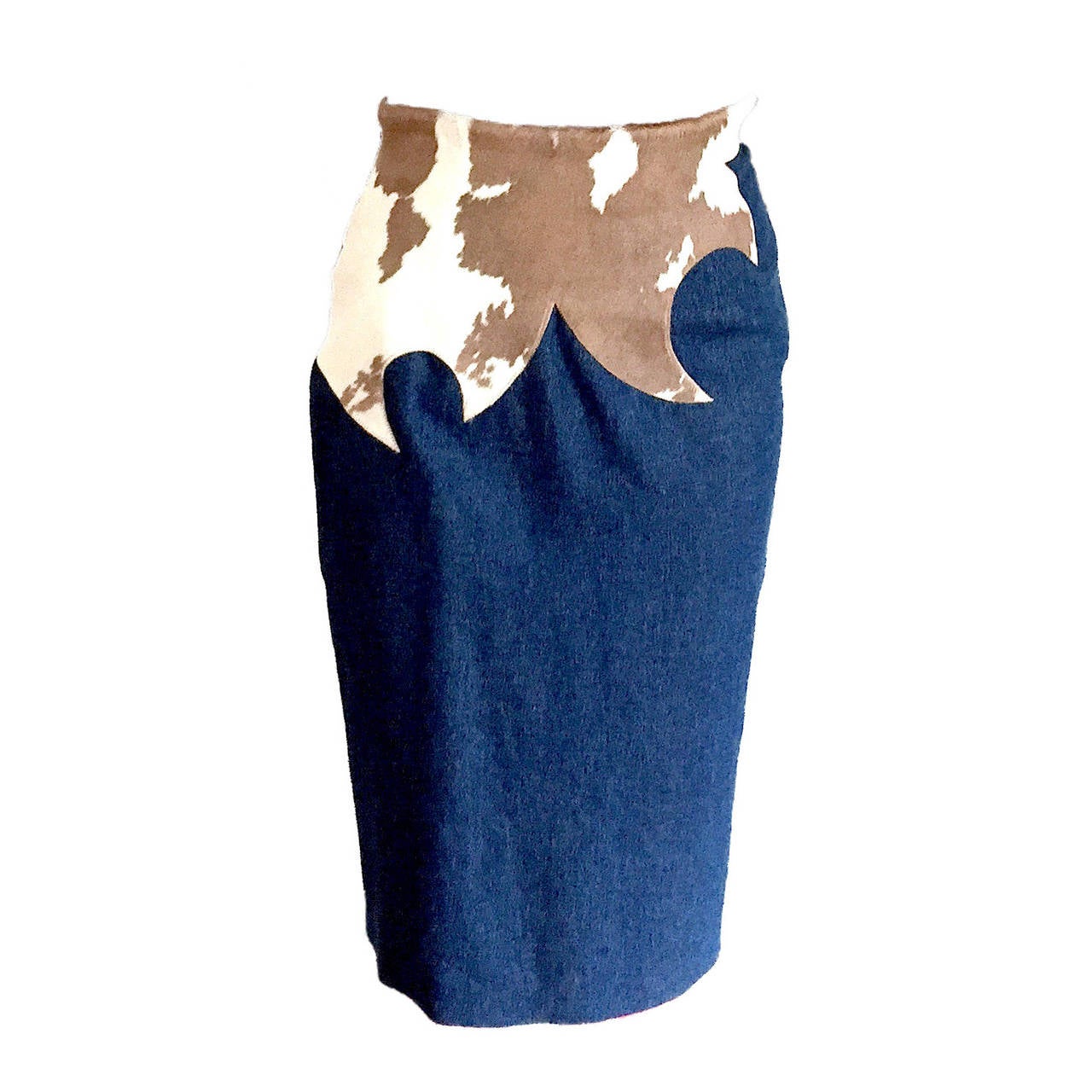 Iconic Alexander McQueen Runway Skirt, 1997 "It
s a Jungle Out There" Collection For Sale