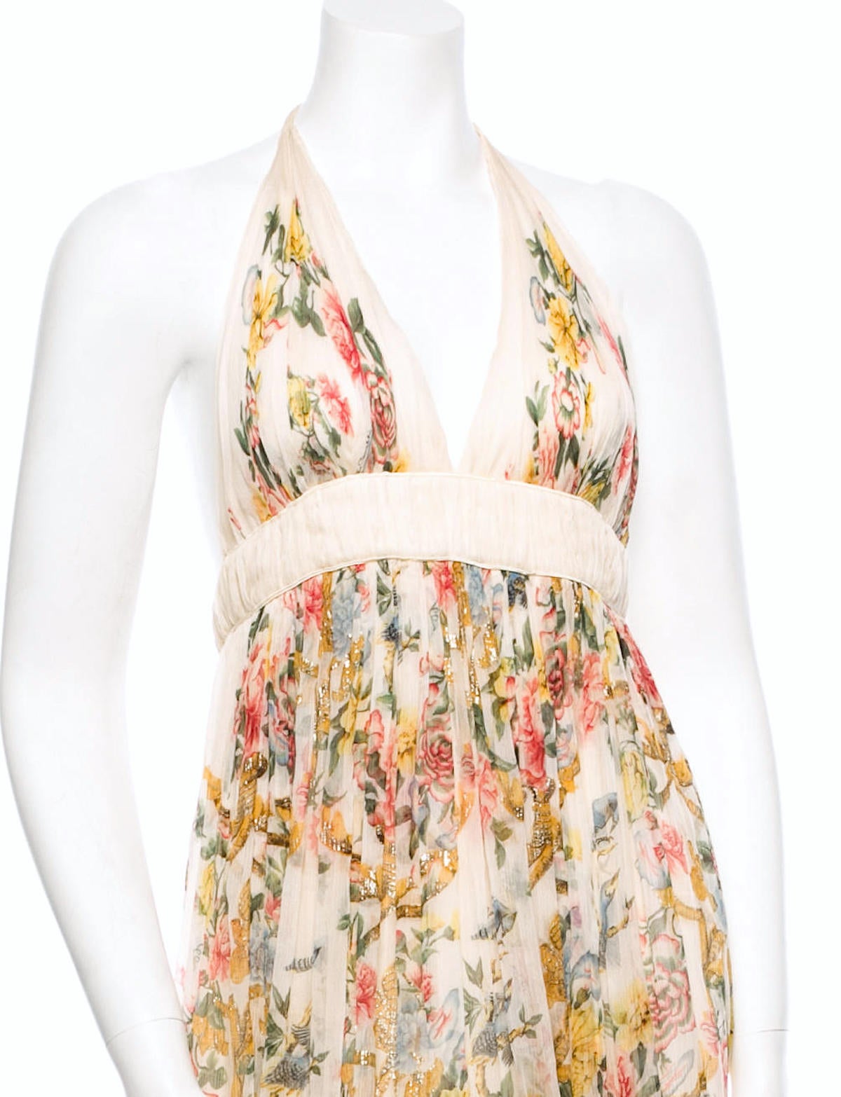 Women's Stunning Roberto Cavalli Silk Gown For Sale