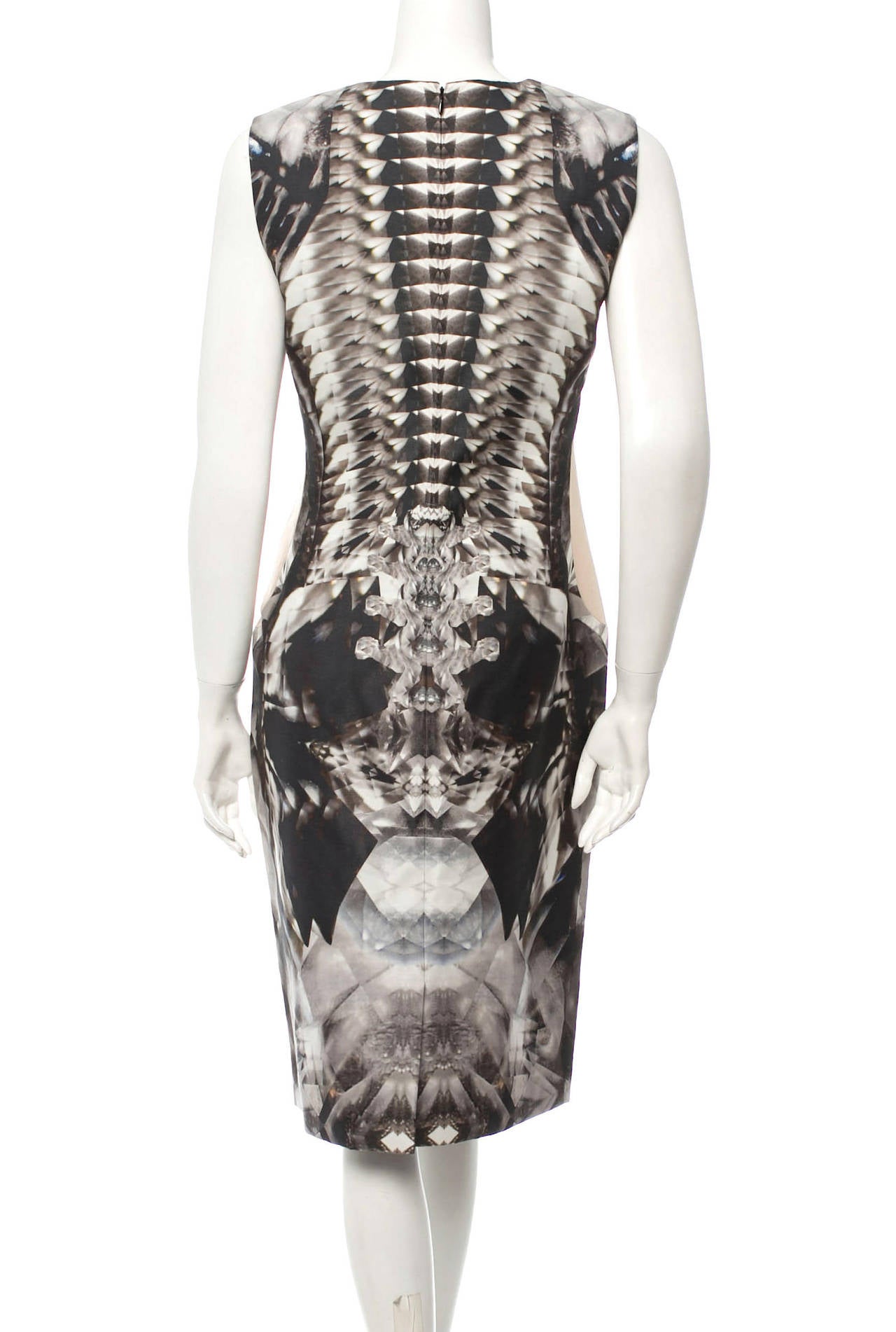 Alexander McQueen Runway Crystal Kaleidoscope Dress, SS 2009 For Sale ...