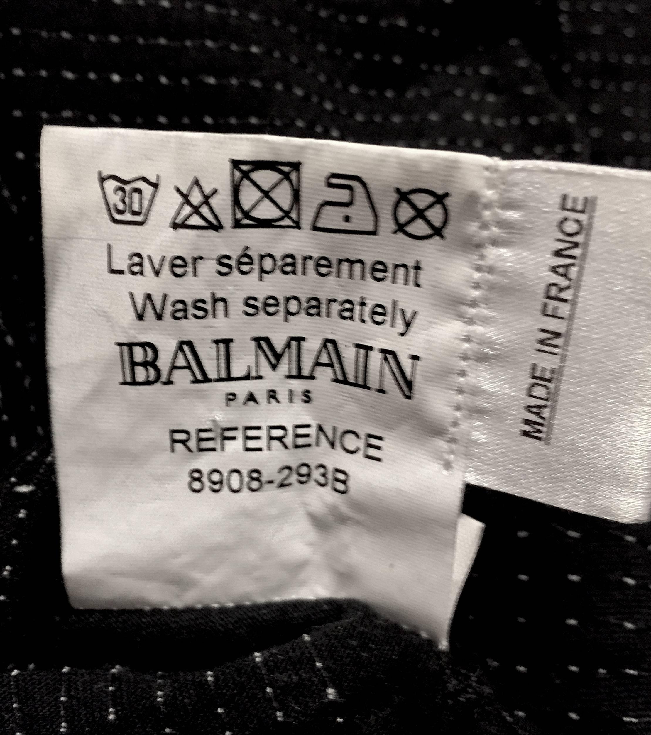 Fierce Balmain Distressed Sequin Dress, 2010 For Sale 2