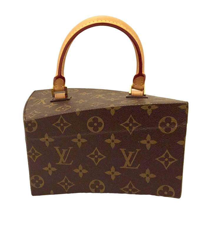 Louis Vuitton Monogram Canvas Limited Edition Frank Gehry Twisted Box Bag