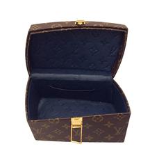 Iconic, rare Louis Vuitton Twisted Box Clutch by Frank Gehry