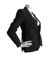 Runway Alexandre Plokhov Black Wool Blazer