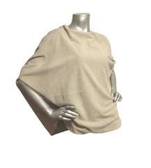Fabulous Nicolas Ghesquière Balenciaga Suede Poncho, Circa 1998