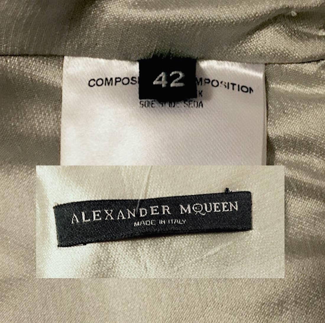 Striking Alexander McQueen Silk Halter Dress, 2005 For Sale 2