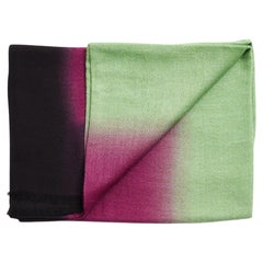 Iris Courtyard Cashmere Merino Modern Artisanal Handwoven Scarf
