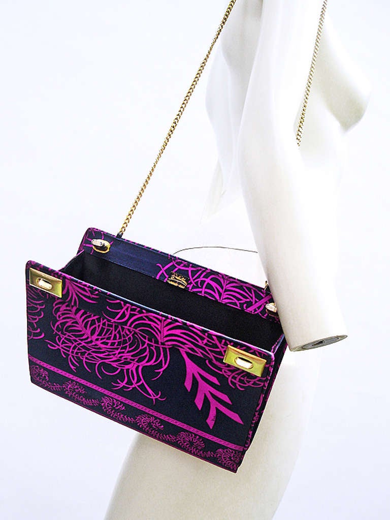 Women's 60s Emilio Pucci Silk Handbag