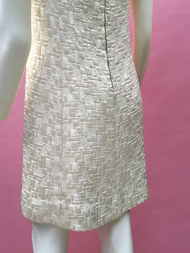 Women's 60s Ivory Babydoll  Dress For Sale