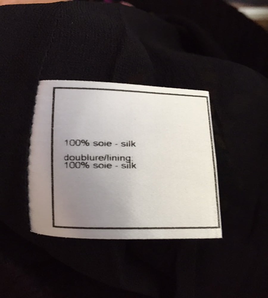 CHANEL Neon Print Silk Chiffon Skirt For Sale 4