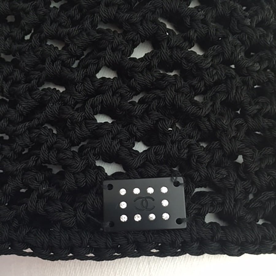 Chanel Hand-Crochet Tank Top In New Condition For Sale In Toronto, Ontario