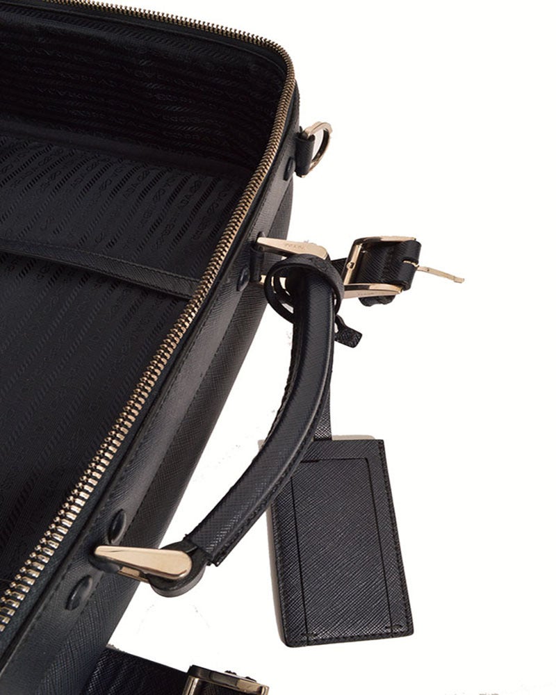 Prada Saffiano Leather Suitcase 4