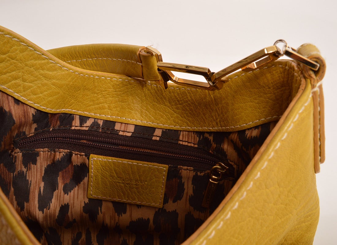 Dolce & Gabbana Leather Handbag For Sale 3